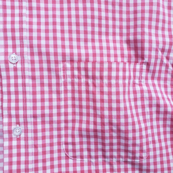 NICOLE MILLER Men's Short Sleeve Salmon Shirt - Picture 5 of 6